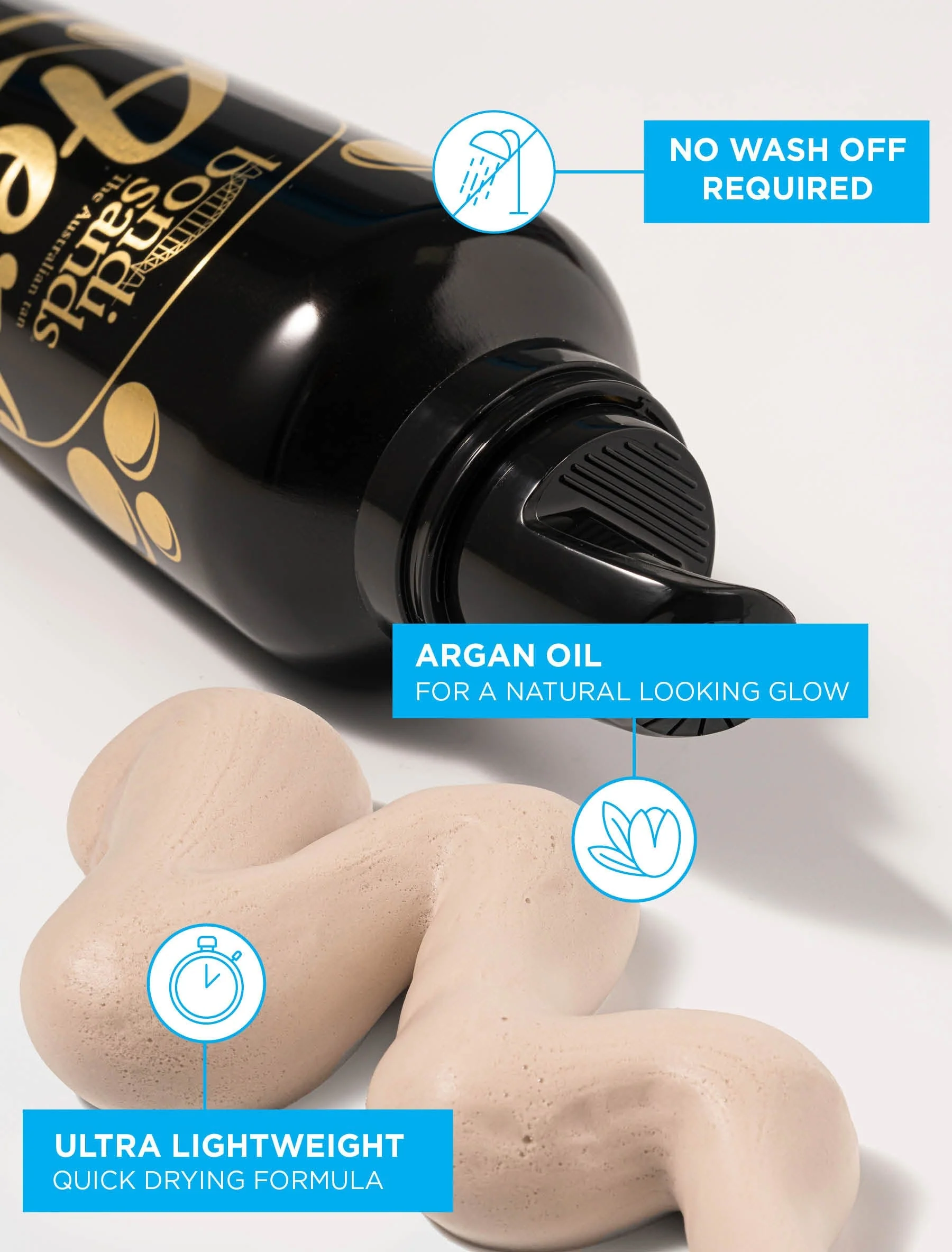 Liquid Gold Aero Self Tanning Mousse - Image 4