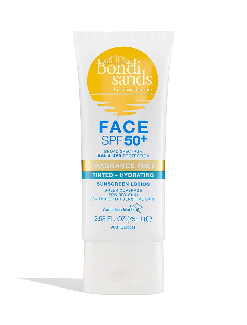 Face SPF 50+ Tinted & Hydrating Sunscreen Lotion