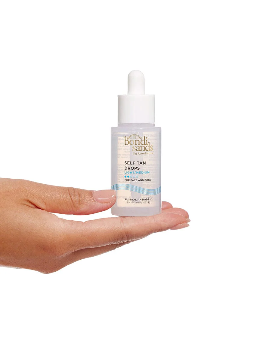 Light/Medium Self Tanning Face Drops - Image 4