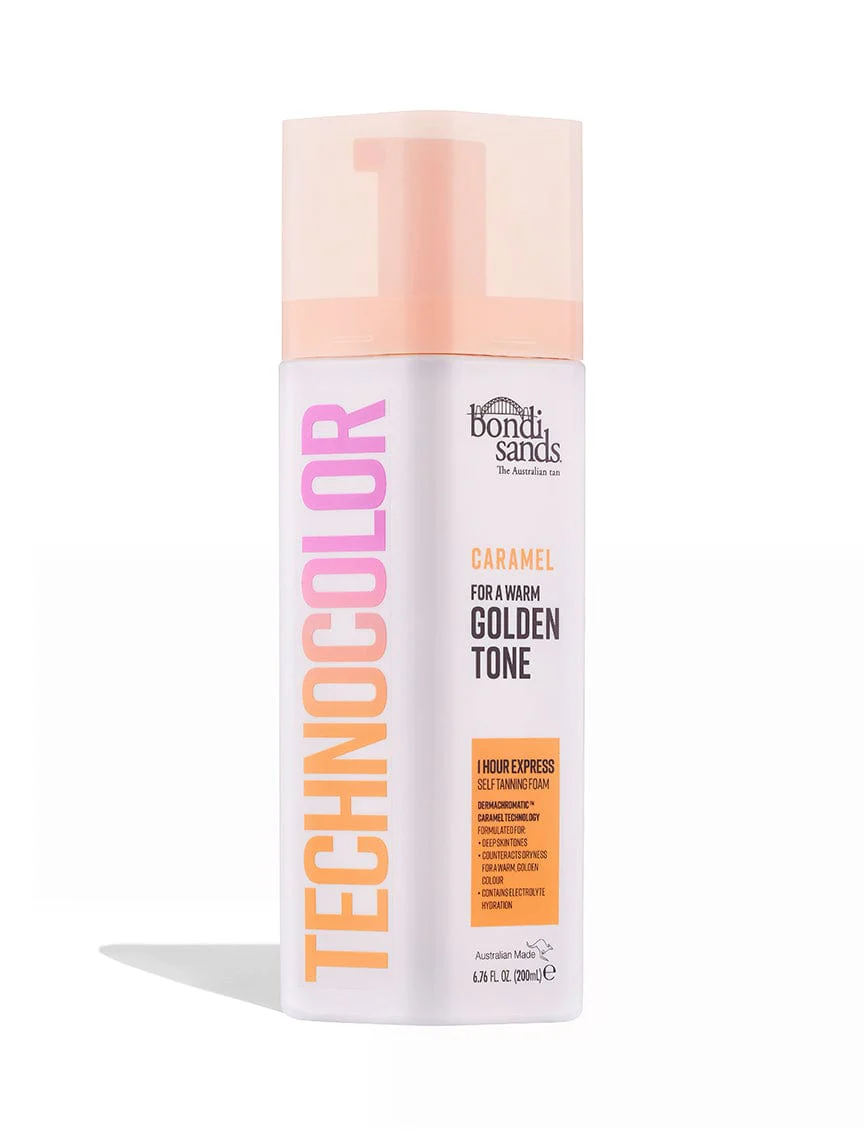 Caramel Technocolor 1 Hour Express Self Tanning Foam